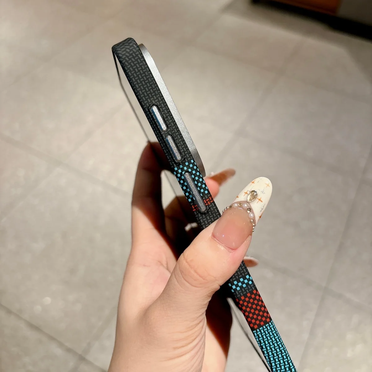 Luxury Kevlar Carbon Fiber Texture PC For Magsafe Magnetic Phone Case For Samsung S26 S25 S24 Ultra Alloy Lens Shockproof Cover - view 5