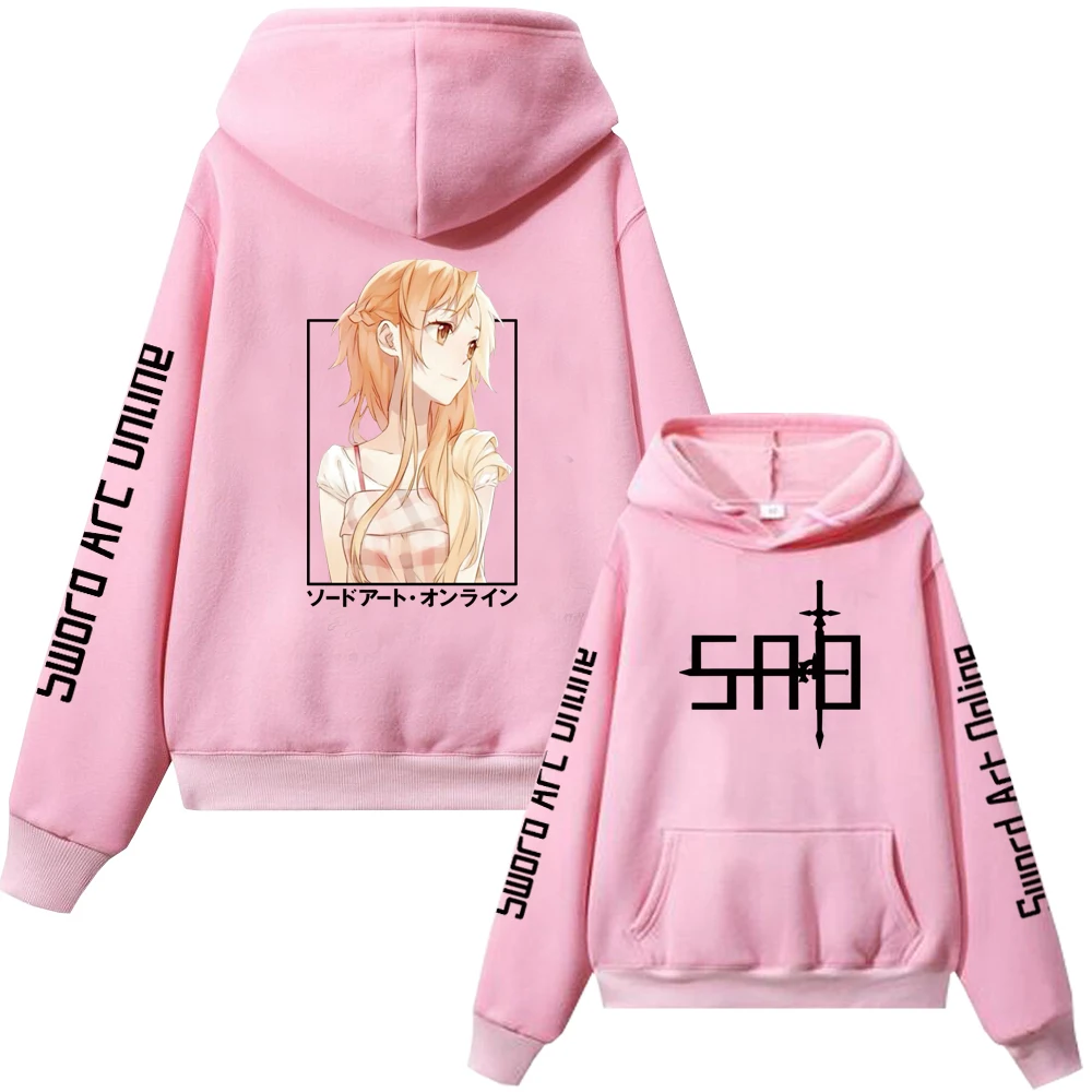 Anime SAO Sword Art Online Oversized Women/Men Hoodie Sweatshirt