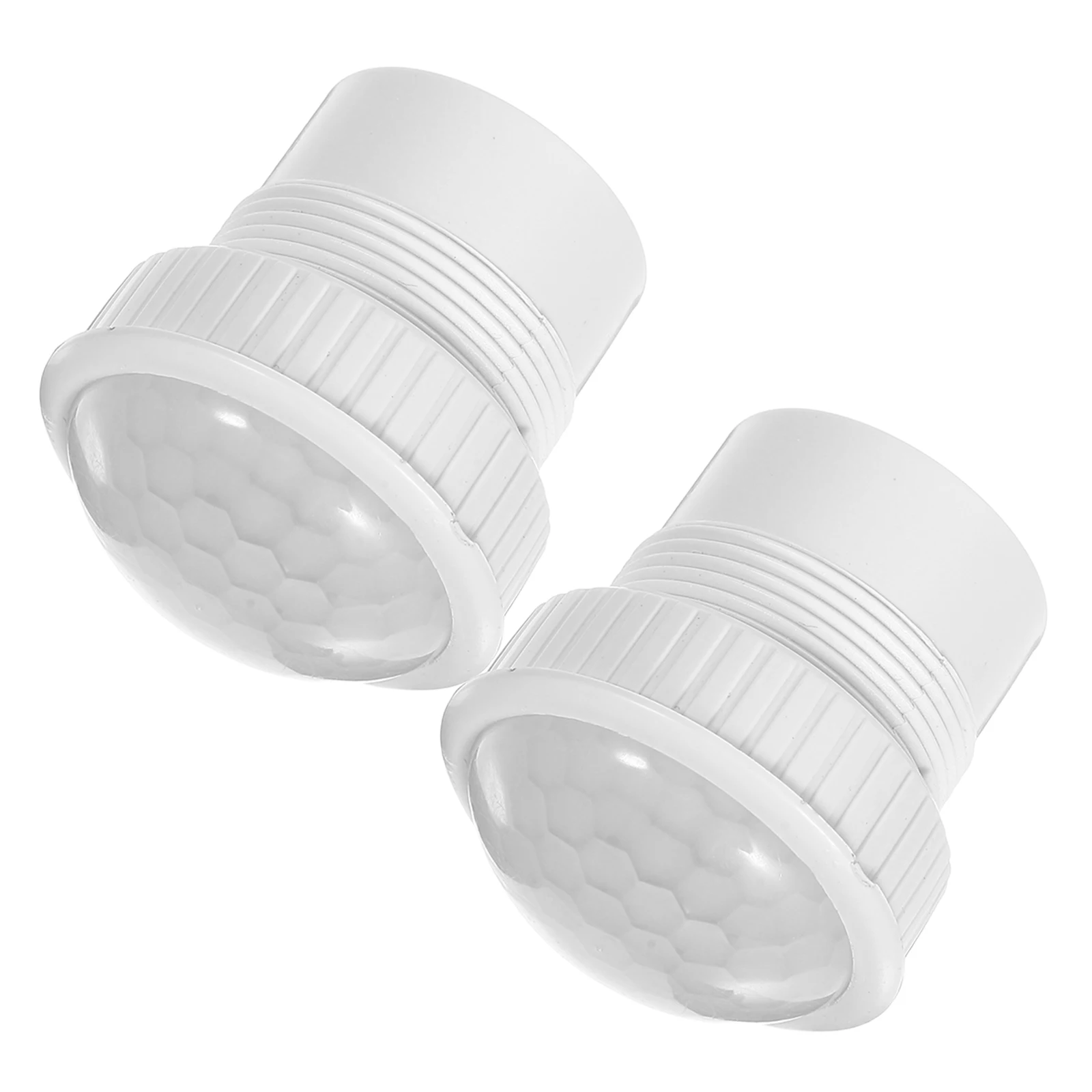 

2 шт., абажур с датчиком движения, обнаружение человеческого тела, автоматическая розетка для освещения на открытом воздухе для парковки, освещение для общественных мест