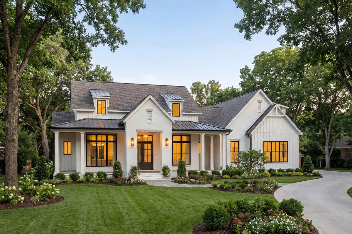 Modern Warm Durable Single Family House Luxury Detached Prefab House for Living