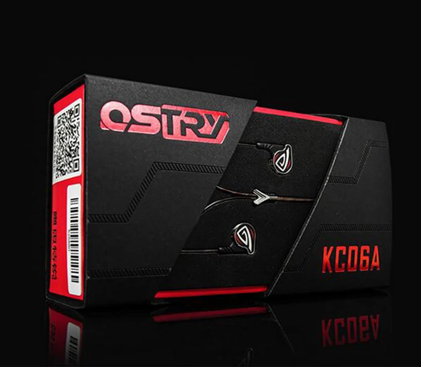 

Boxed! Ostry KC06A KC06 High Fidelity Professional Hifi Omnivorous Vacuum Coating In-Ear Stereo Music DJ In-Ear Earbuds Earphone