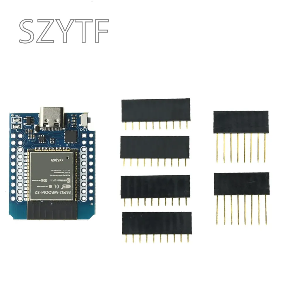 D1 MINI ESP8266 ESP32 ESP-32S WIFI Bluetooth-compatible CP2104 CH9102 Development Board Module For Wemos Arduino With Pins