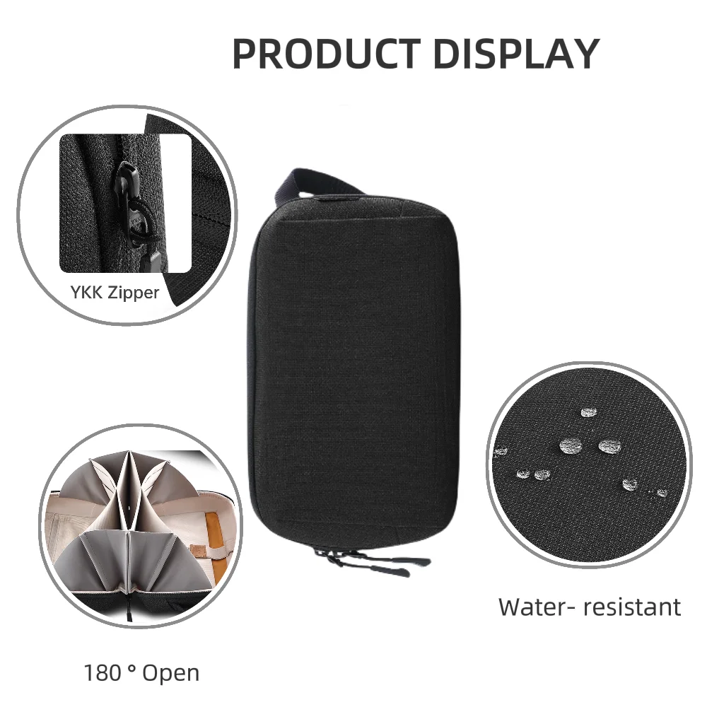Travel Cable Organizer Cable Storage Bag Waterproof Digital Electronic Organizer Portable USB Data Line Charger Plug Storage Bag