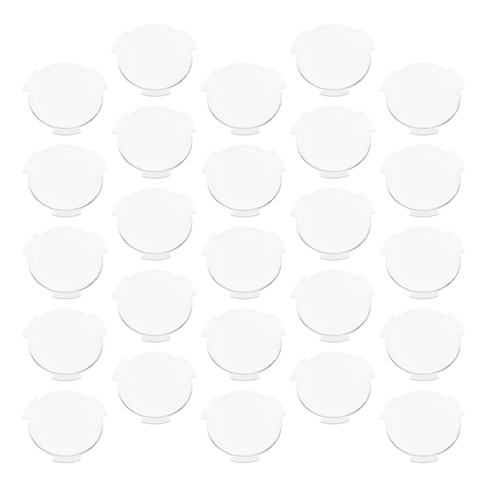 

40pcs Vr Biconvex Light 3D Glasses Lens For Virtual Reality Replacement Plastic Lens Clear Visual