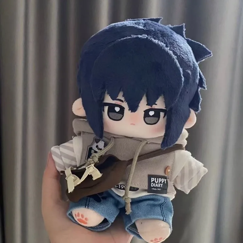 

20cm Japanese Anime Ninja Sasuke Kawaii Cosplay Cotton Doll Body Cartoon Adorable Soft Plushies Toy Figures Fans Collection Gift
