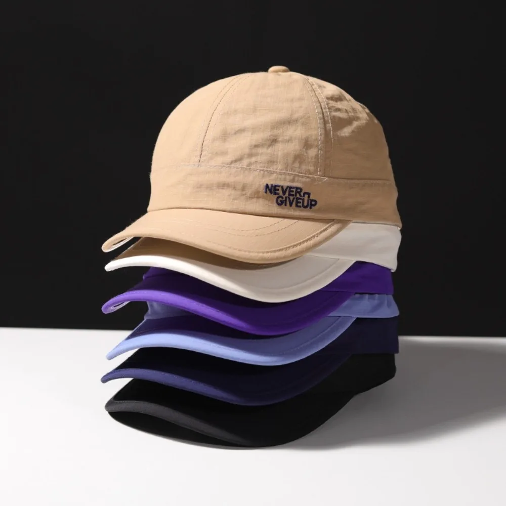 

Casual Japanese Style Baseball Cap Adjustable Quick-drying Snapback Hats Thin Sunshade Cap Unisex