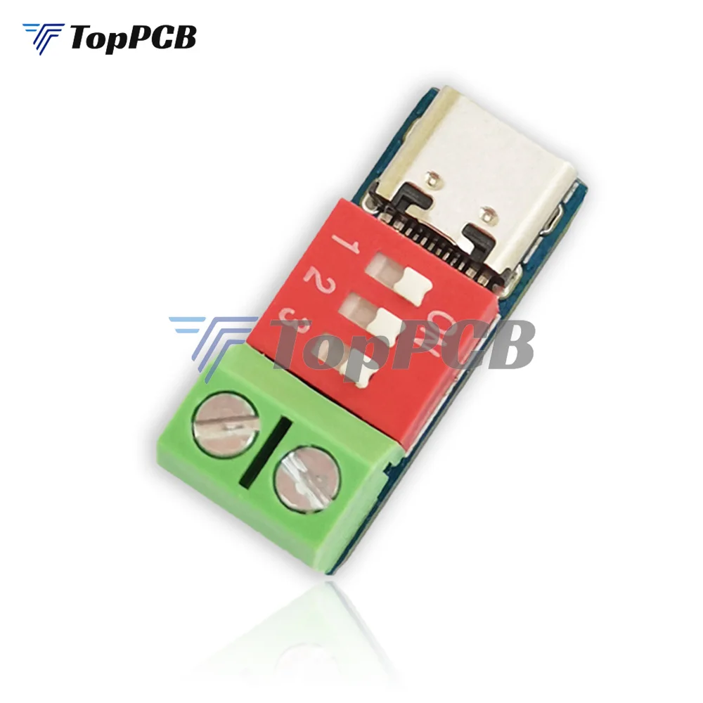 USB C Type-C PD Trigger Board QC Decoy Fast Quick Charge Charger Test Board DC 5-20V Adjustable Voltage Charging Module