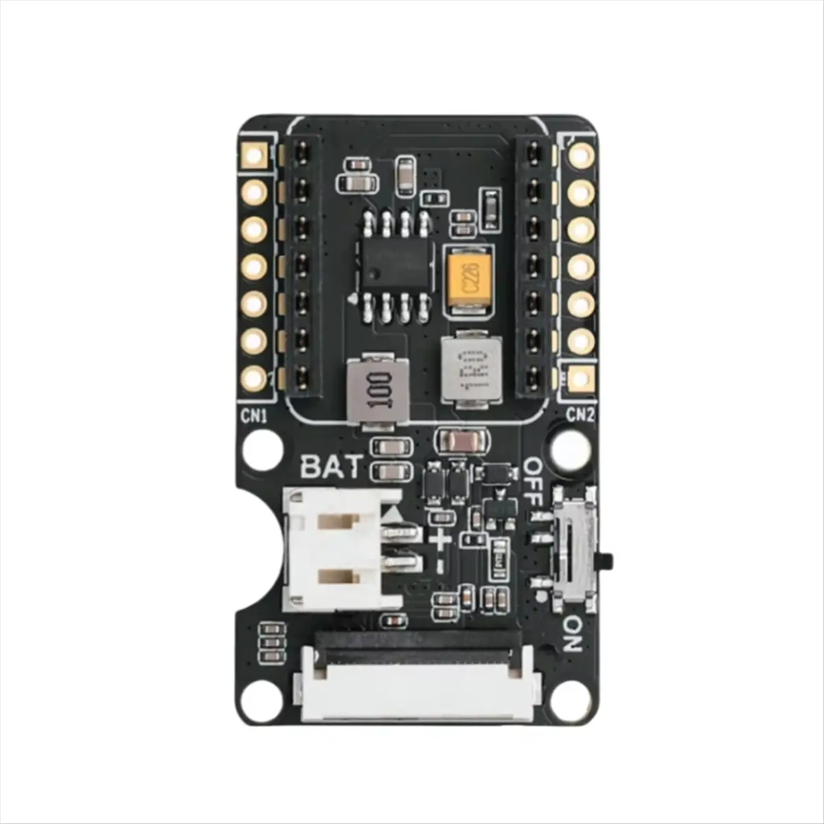 AAAE  EPaper Driver Board for XIAO 24-Pin FPC Connector, Built-in Charging IC,JST 2-Pin BAT Connector