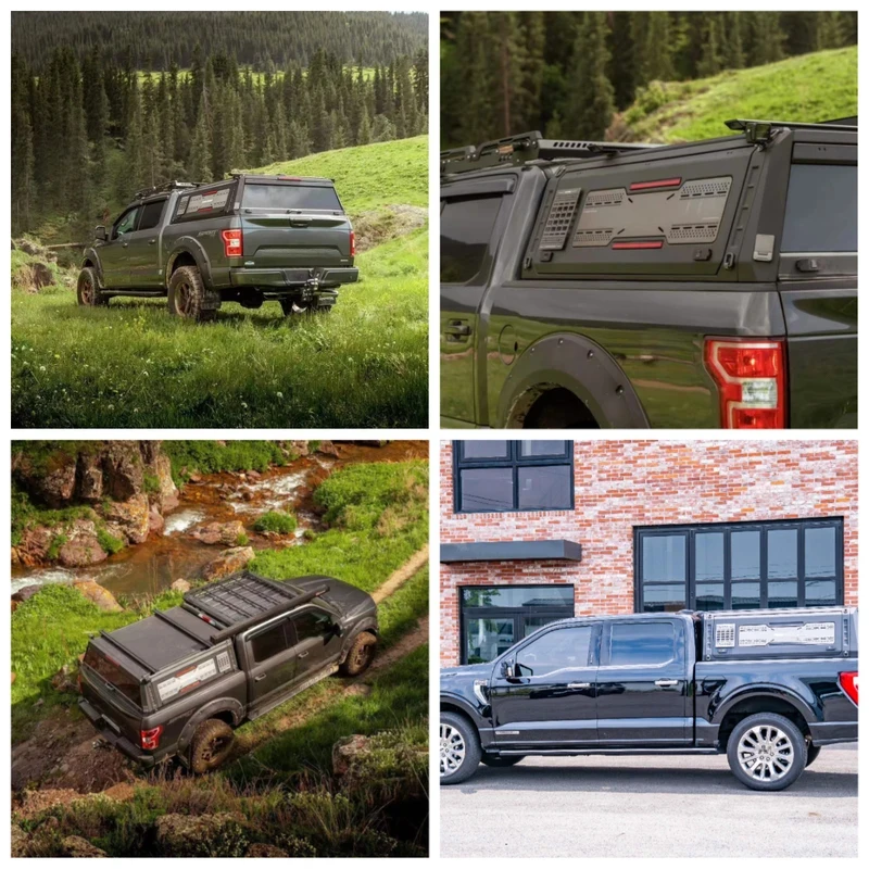 

Fast Shipping Custom Universal Pickup High Cap Aluminum Pickup Canopy Truck Cover For s 150