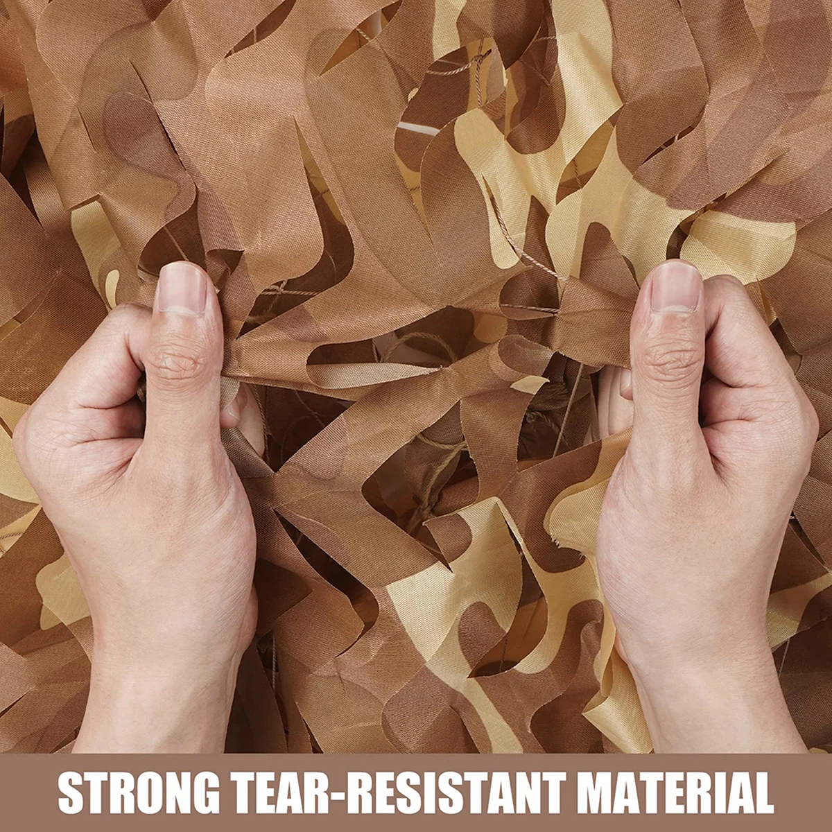 شبكة مموهة، لفة شبكية مموهة صحراوية، شبكة إخفاء الصيد، مناسبة للتخييم والصيد وزينة الحفلات