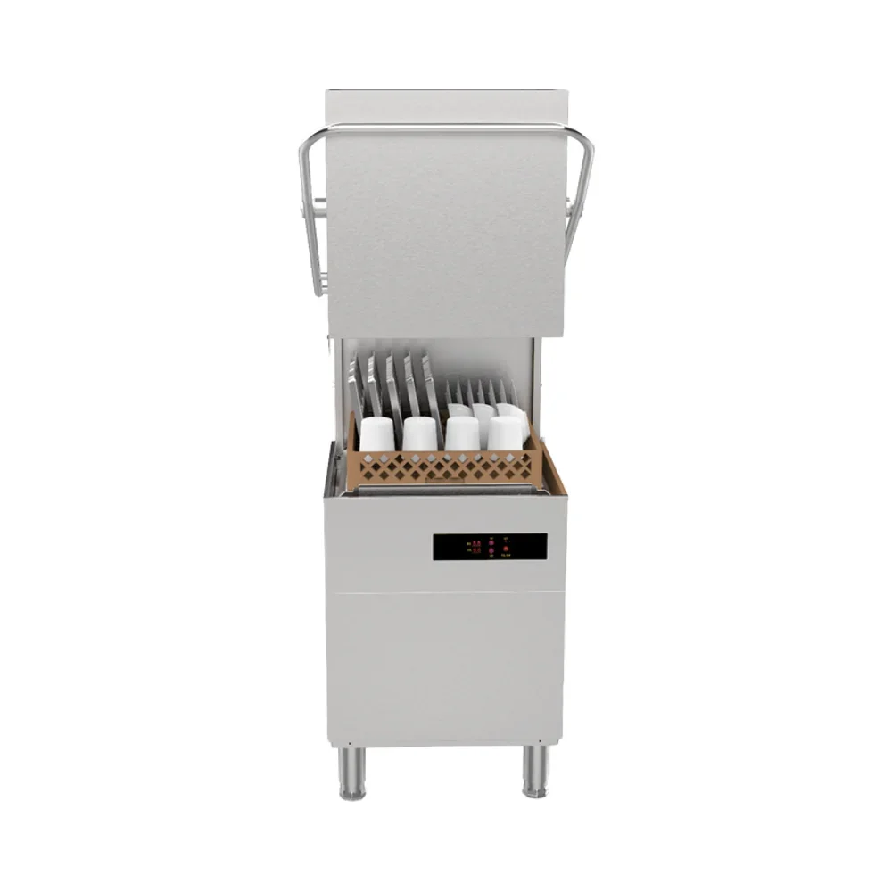 Macchine da cucina commerciali Lavastoviglie industriale indipendente in acciaio inossidabile Soluzioni per lavastoviglie per ristoranti di hotel