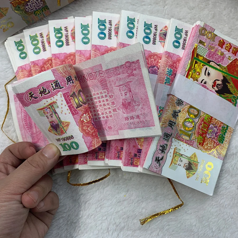 1000 Sheets Banknote Paper Ancestor Money Banknotes Funeral Sacrifice Supplies Bolivar Currency Million