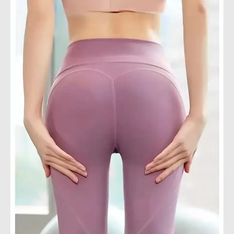 Pantalones abiertos, pantalones deportivos, mallas para Yoga, pantalones para correr, cremallera Invisible, sin sexo, fáciles de quitar, mallas para