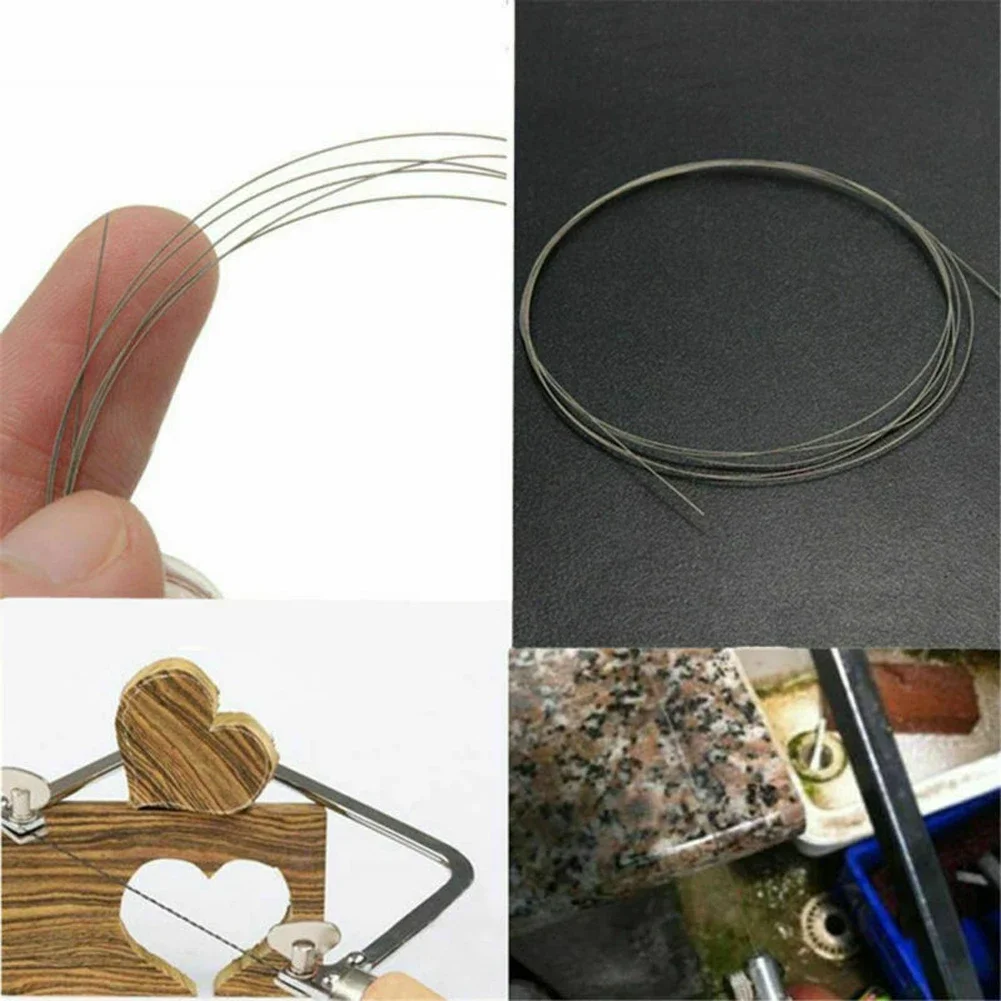 1PC Superfine Diamond Cutting Wire DIY Tool Coping Saw Blades Jade Metal Marble Granite Stone Glass Wood Jewelry Wire Saw Cutter