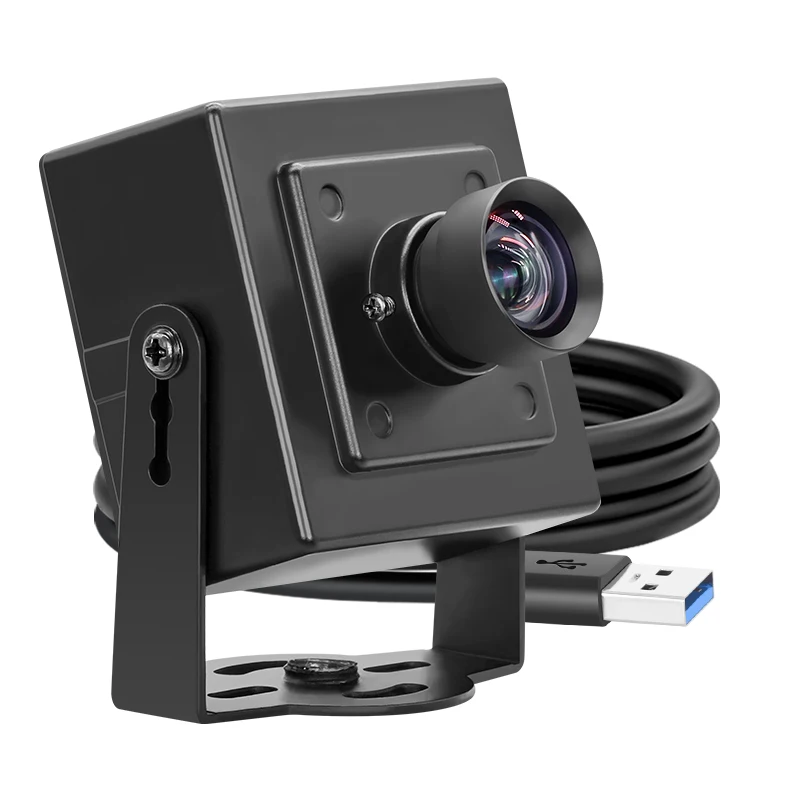 

USB3.0 High Speed 400fps Global Shutter Industrial Camera 6mm Lens 60Degree No Distortion UVC Plug and Play PC Mini Camera