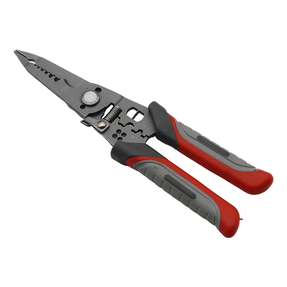 Multifunctional Wire for stripper and Cutter Tool with Crimping Feature Ergonomic Grip and Compact Design for Electrical Work