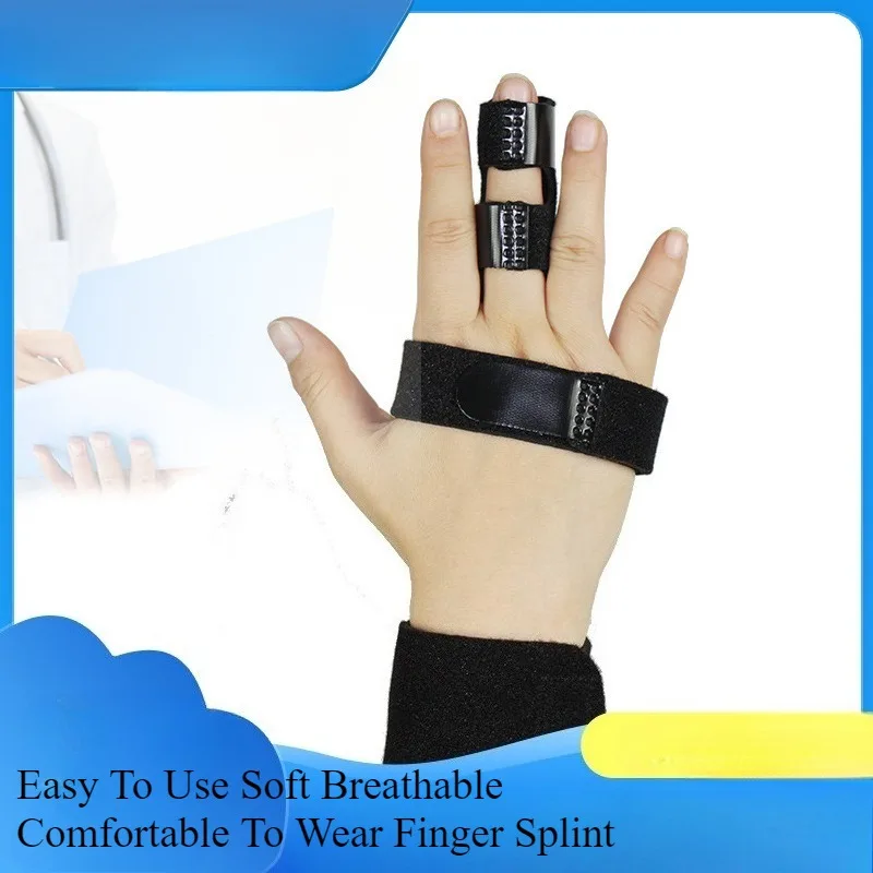 Multi Color Tendonitis Brace Finger Wrist Fixation Protection Daily Sports Pain Relief Anti Strain Adjustable One Size