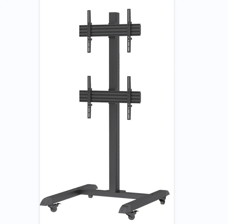 

Dual Screen TV Stand With Fixed Bracket Arms