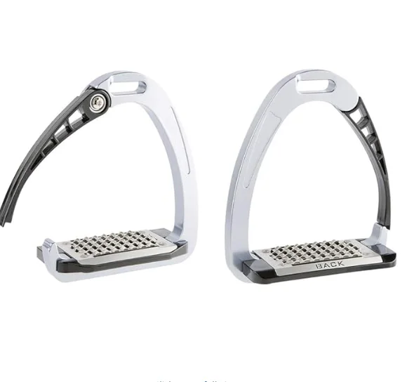 مسند للقدمين شبكي من الألومنيوم مضاد للانزلاق لركاب الحصان