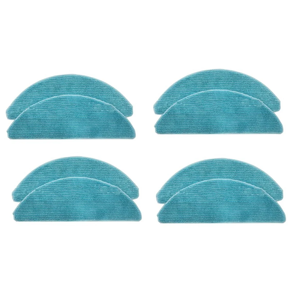 8PCS for Cecotec Conga 7490 Eternal Genesis/7490 Eternal X-Treme Replace Spare Parts Vacuum Cleaner Mop Cloths