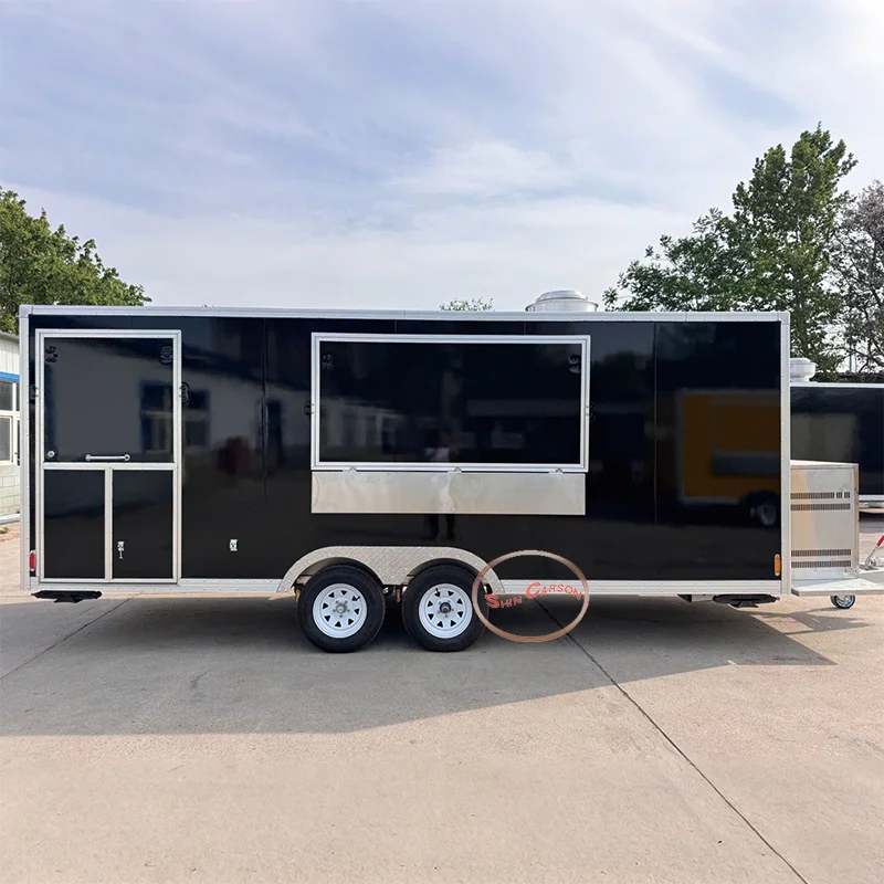 

Gelato Car Ice Cream Snack Food Trailer Hot Dog Restaurant Vehicle Outdoor Catering Market Stall