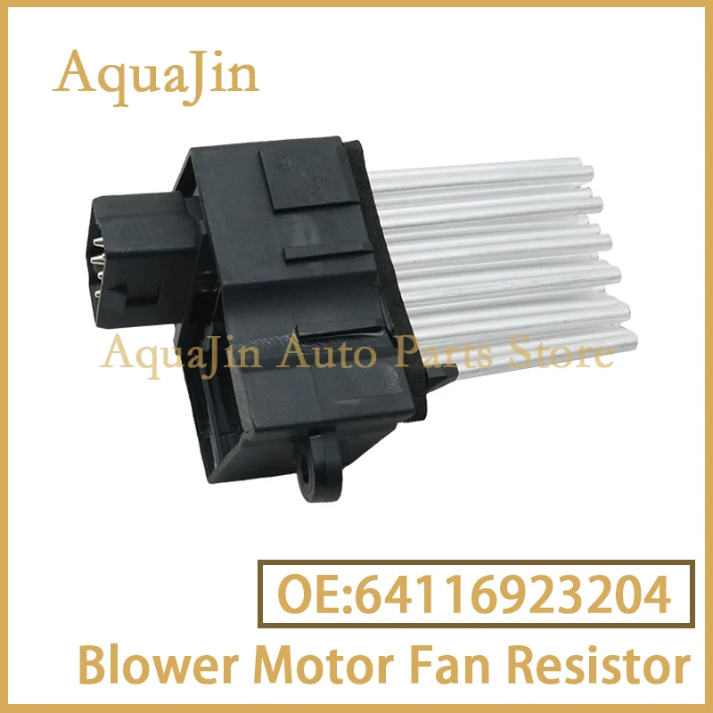 

64116923204 Heater Motor Blower Resistor For BMW 3 5 Series E46 E39 E83 E53 M5 X5 X3 528i OE 64116929540 64118362931 64118380580