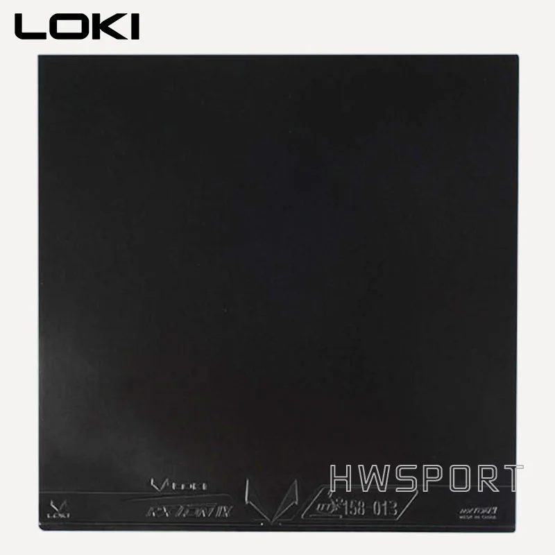 LOKI-Goma adhesiva para tenis de mesa, hoja de goma para Ping Pong nacional RXTON IX, esponja azul 9