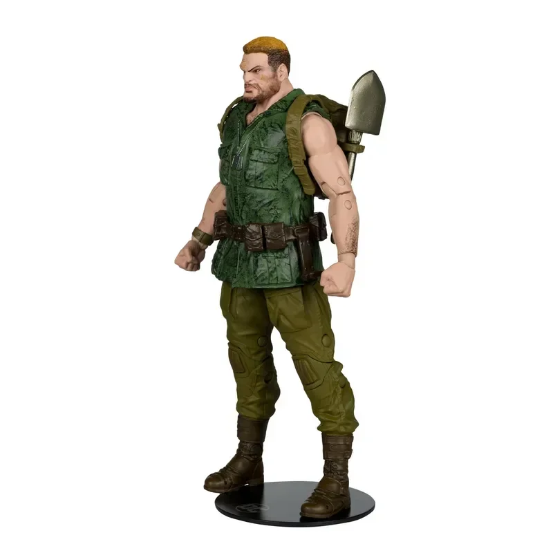 Macfarlane Movie Anime Figure Sergeant Rock Platinum Edition Variant Version Action Figure Model Toys Collection