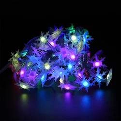 Outdoor Lamp String Light 10meter App controlled Addressable RGB Waterproof Home Party Christmas Garden Wedding Party Decoration