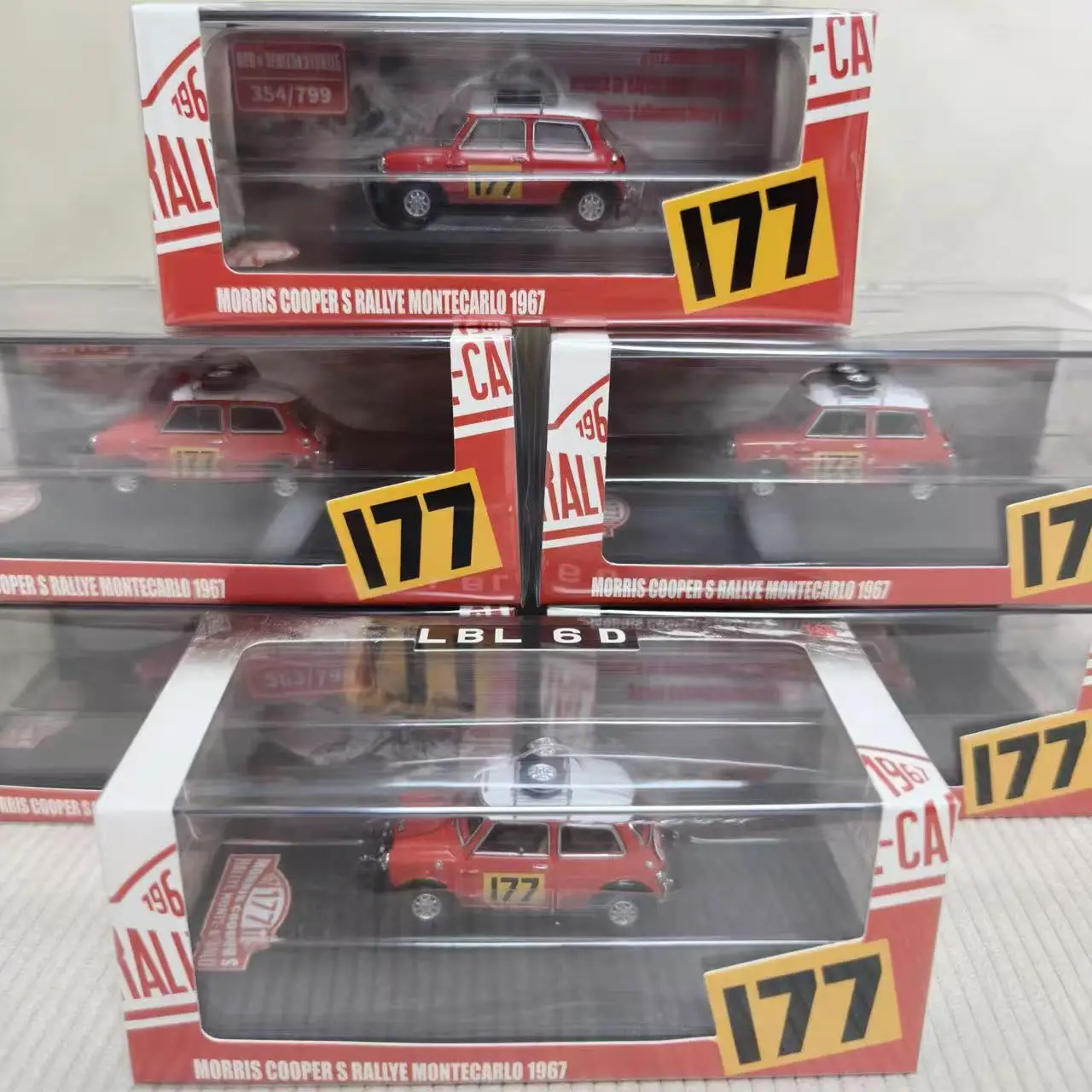Ready stocks GCD 1:64 mini Red Diecast Limited Edition Alloy Full-Open collectible Car Model