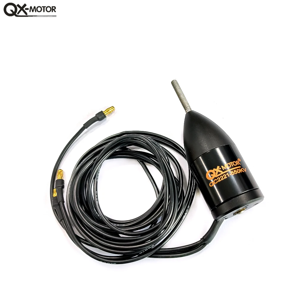 Underwater Propulsionr QC2221 380kv 550KV    Waterproof 6S brushless Motor  for Remote Control Ship Model
