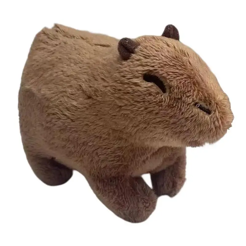 18cm Weight Stuffed Animal Capybara Stuffed Soft Toys Cute Capybara Stuffed Plush Toys For Kids Unique Plushie Toys For Children