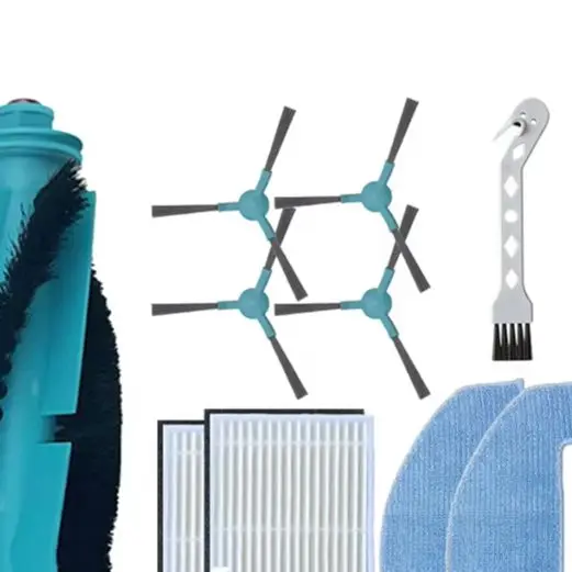 Main Side Brush Filter Mop Cloth Kit For Ultenic D10 For MONSGA M/ax For Liectroux For M70 Pro Q8 For Lubluelu L15 Vacuum
