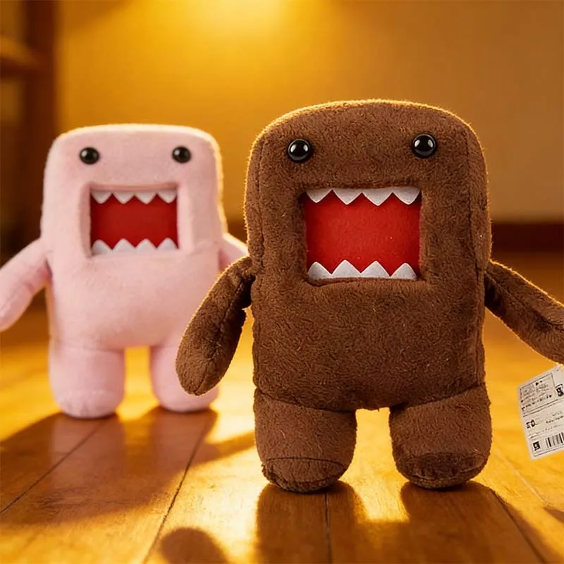 Peluche Kawaii Domo Kun, jouet en peluche amusant, figurine de dessin animé, cadeau idéal pour les enfants, anniversaire, Noël, fête