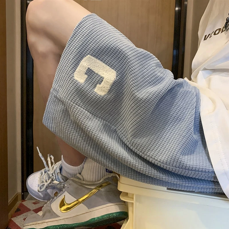 Shorts Women Leisure Letter Minimalist All-match Loose High Waist Popular Comfortable American Style Students Summer Classic New