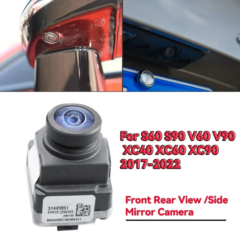 Car Parking Assist Rear View Camera 31445951 for Volvo S90 XC90 V90 S60 V60 XC60 2016-2023 Surround Reversing Camera