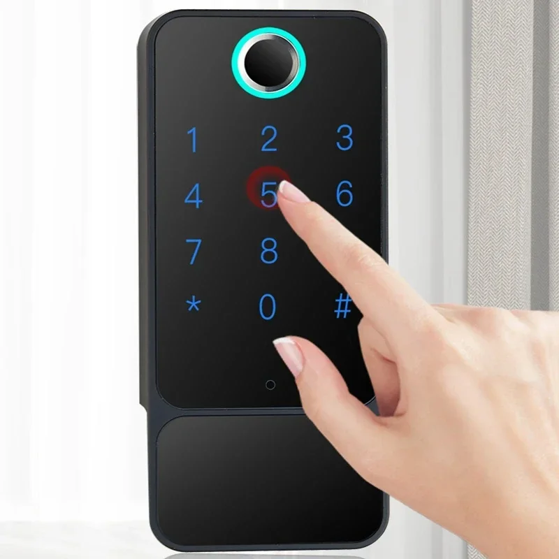 Imagem -04 - Inteligente Fingerprint Door Lock Ip65 Impermeável Porta ao ar Livre Senha Swipe Card Chave