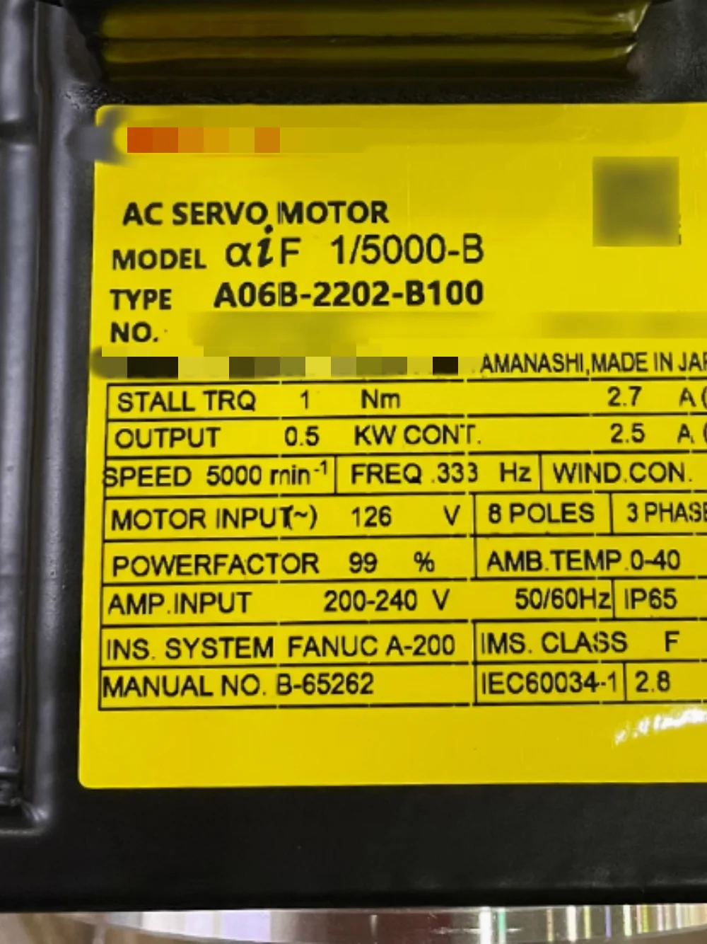 

A06B-0202-B100 for module