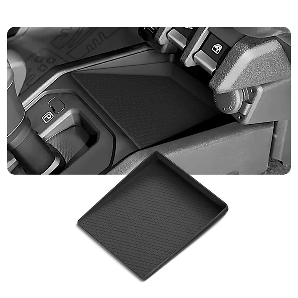For Suzuki Jimny 2024 2025 Center Console Storage Box Central Tray Pad Organizer Stowing Tidying Car Interior Accessories Black - Image 2