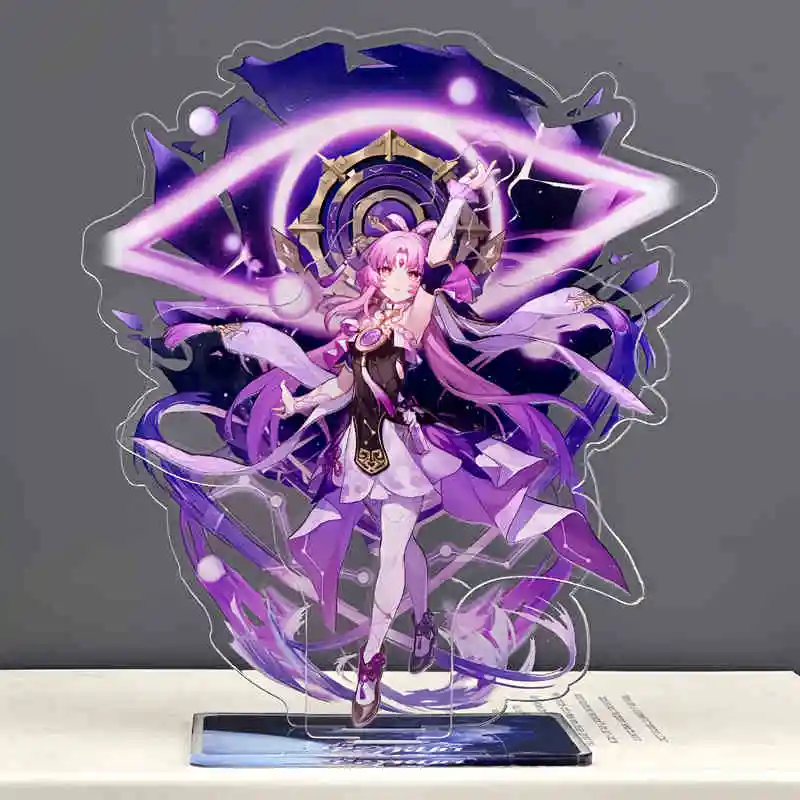 

18CM Anime Honkai: Star Rail Fu Xuan Firefly Kafka Blade Acrylic Stand Figure Model Plate Cosplay Cartoon Desktop Decor Gift