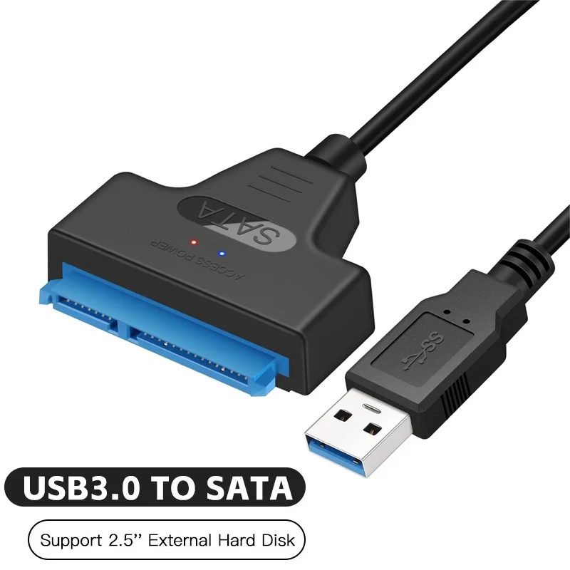 SATA To USB Cable For Laptops PC Computer Storage Computer Repair Data Transfer HDD Converter Portable Disk Transfer Accessories
