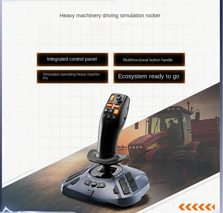 Heavy Machinery Driving Tractor/Harvester SimFarm Simulation Rocker