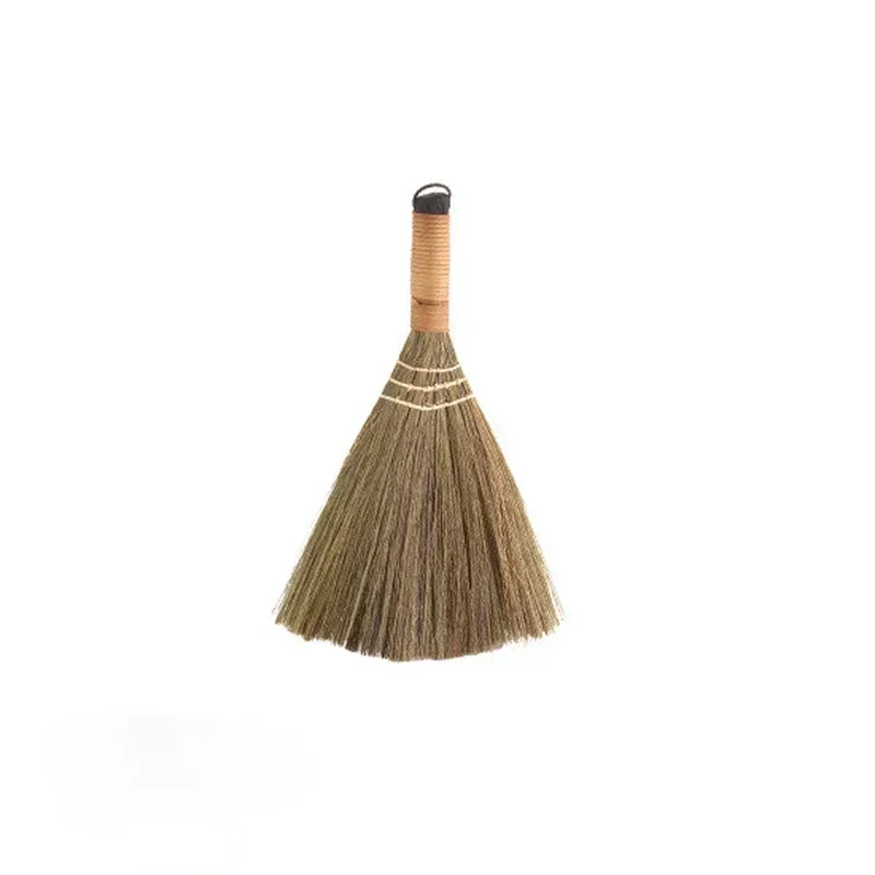 Wood Floor Sweeping Broom Soft Hair Fur Household  Cleaning Tools Manual Archaize  Sweeper Straw