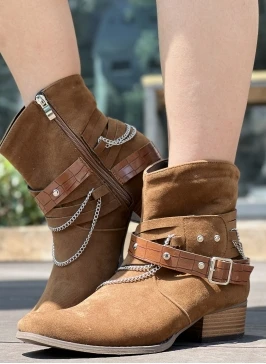 

Women's Elegant Shoes 2025 Spring Summer Latest Urban Style Coarse Heel Pointed Solid Color Boots Versatile Shoes for Daily Use