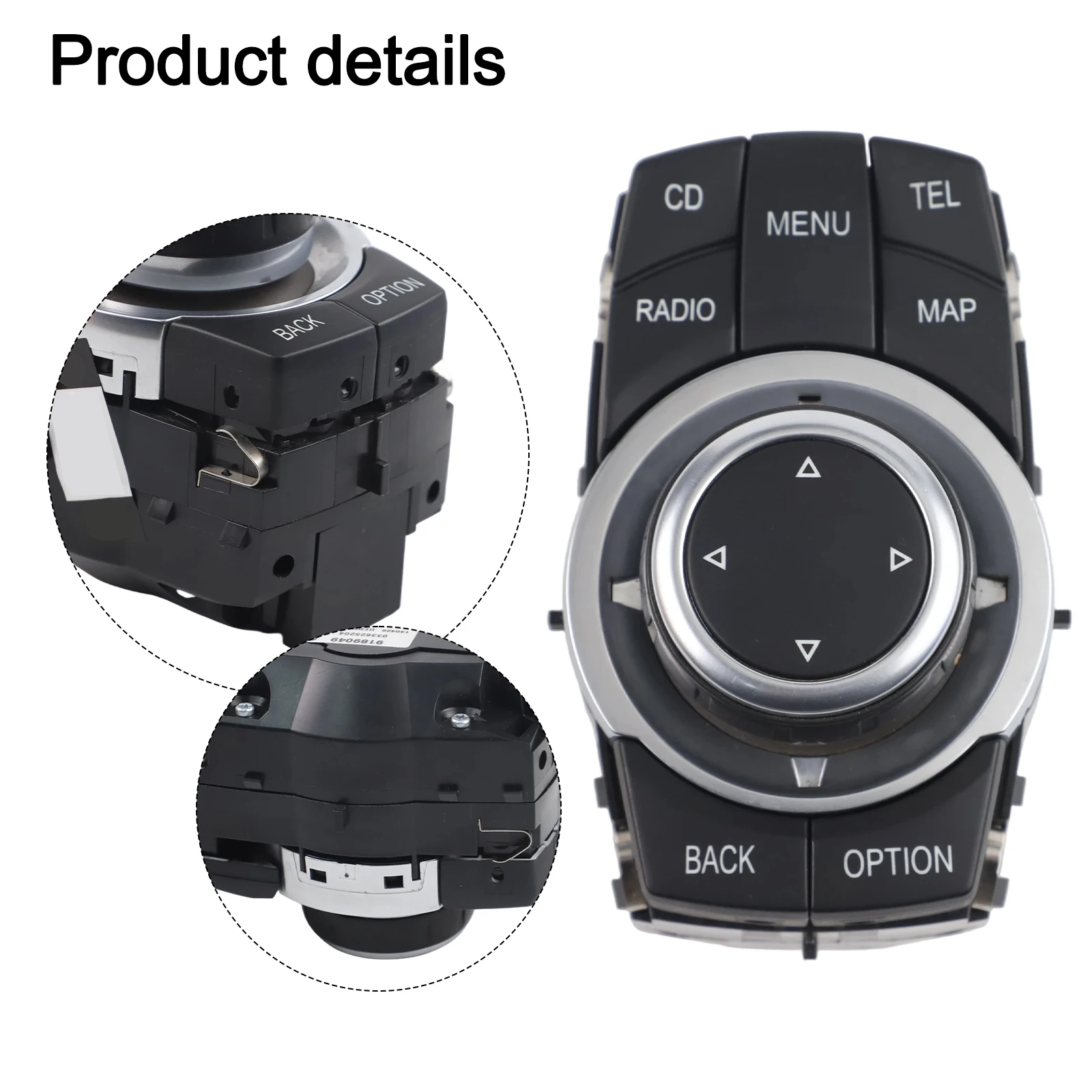 Car 4 Pin  For Media Switch Controller For BMW 1 E82 3 E90 X1 E84 E70 E71 65829231116