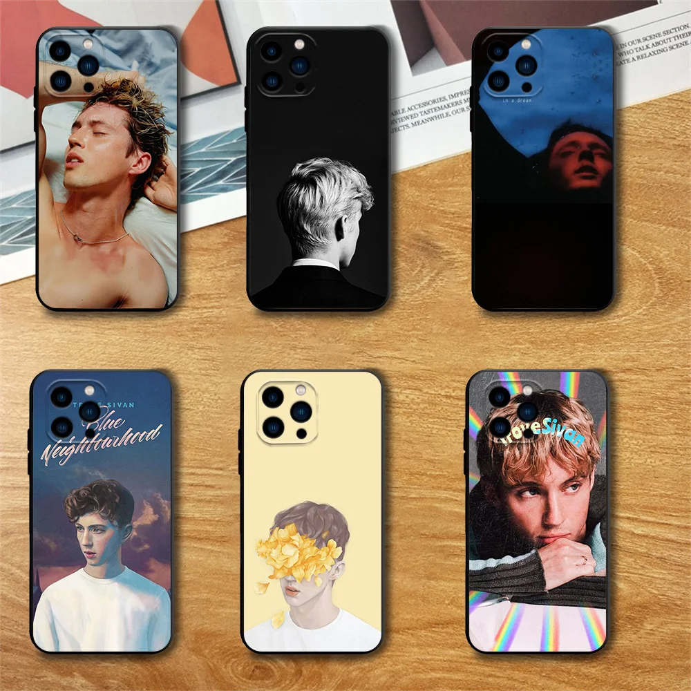 Singer T-Troye S-Sivan Phone Case For Samsung S23 S22 ULTRA A22 A23 A32 A34 A52 A53 A54 A71 A72 A73 Black Soft Silicone Cover