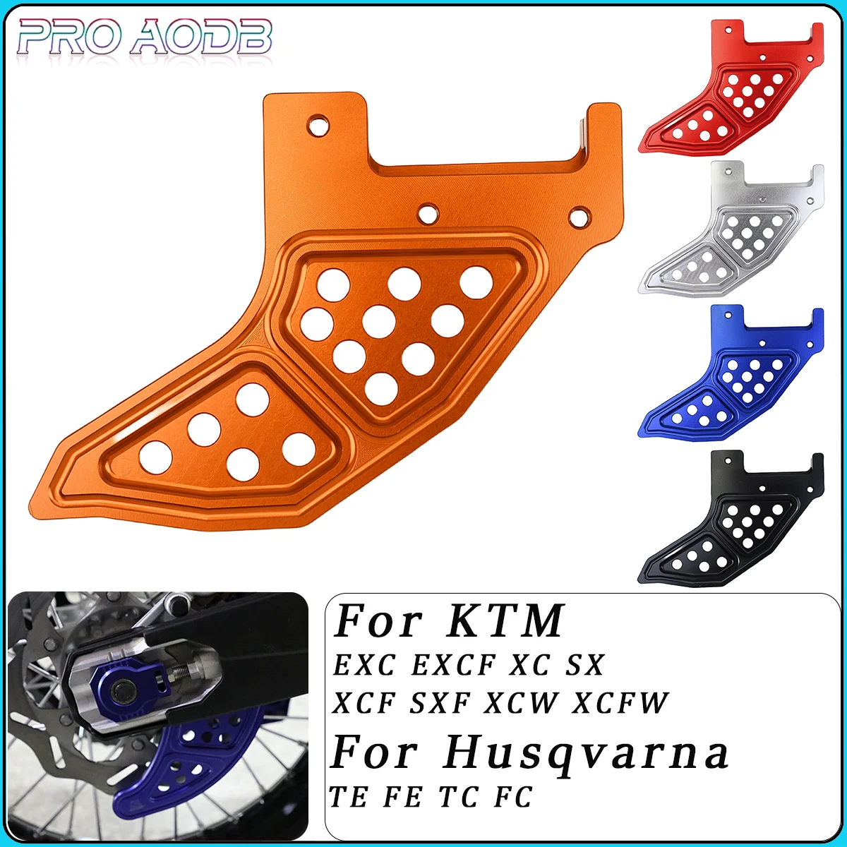 Motorcycle Rear Brake Disc Guard Protector Cover For Husqvarna TC TE FC FC 125-501 GASGAS EX MC MX EX-F MC-F 125 250 300 450