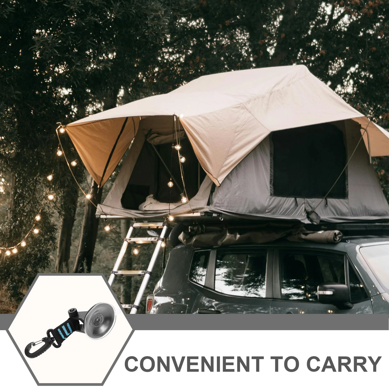 

4Pcs Suction Cup Hooks Heavy Duty Multi-Function Strong Sucker Hooks Outdoor Camping Tent Car Window Holder Punching Free Hook