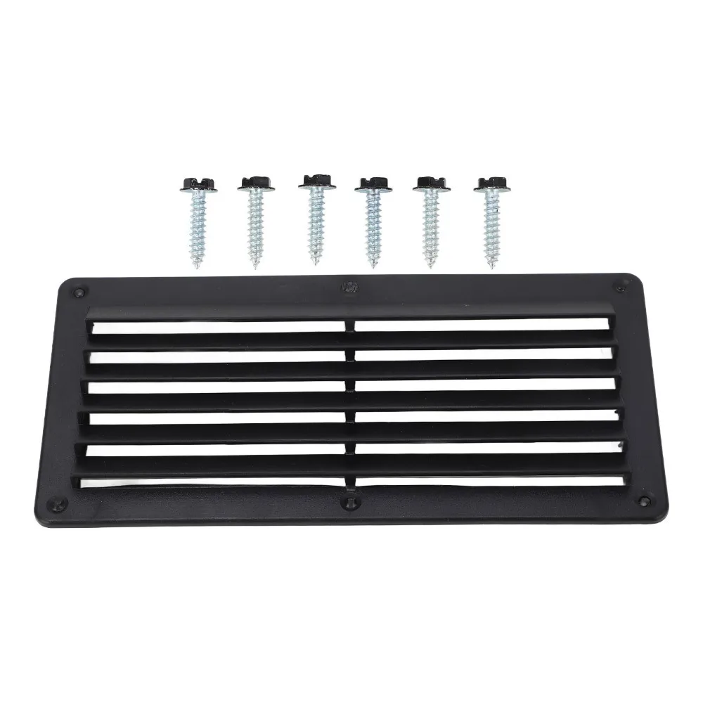 

Vent Cover 10.4*5in RV Air Vent Black Air Outlet Vents Air Ventilation Yacht Bathroom