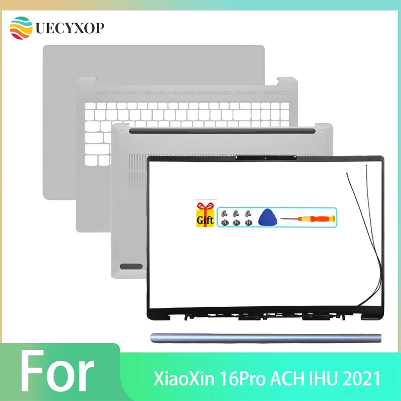 

NEW Housing FOR XiaoXin 16Pro ACH IHU 2021 LCD Back Cover Front Bezel Palmrest Bottom Case Laptop replace cover Laptop case
